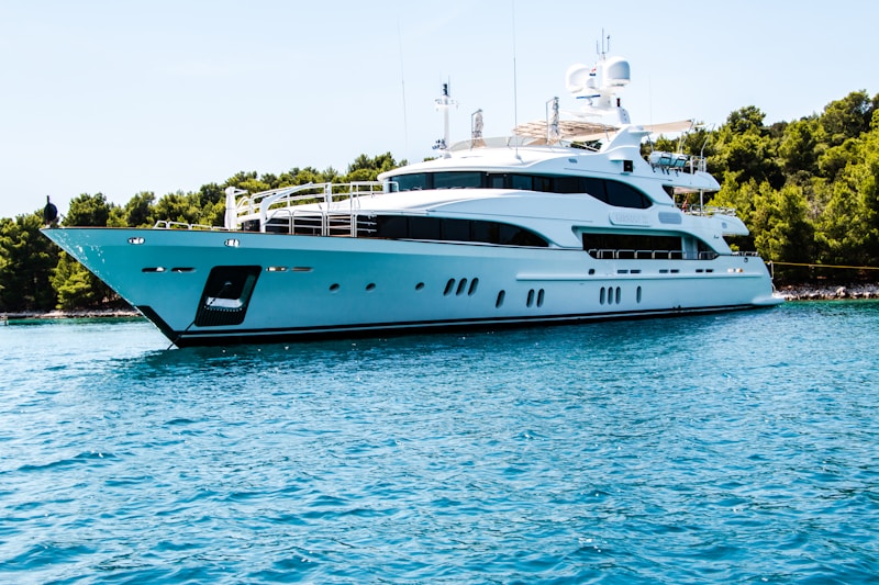 Lurssen superyacht aft deck